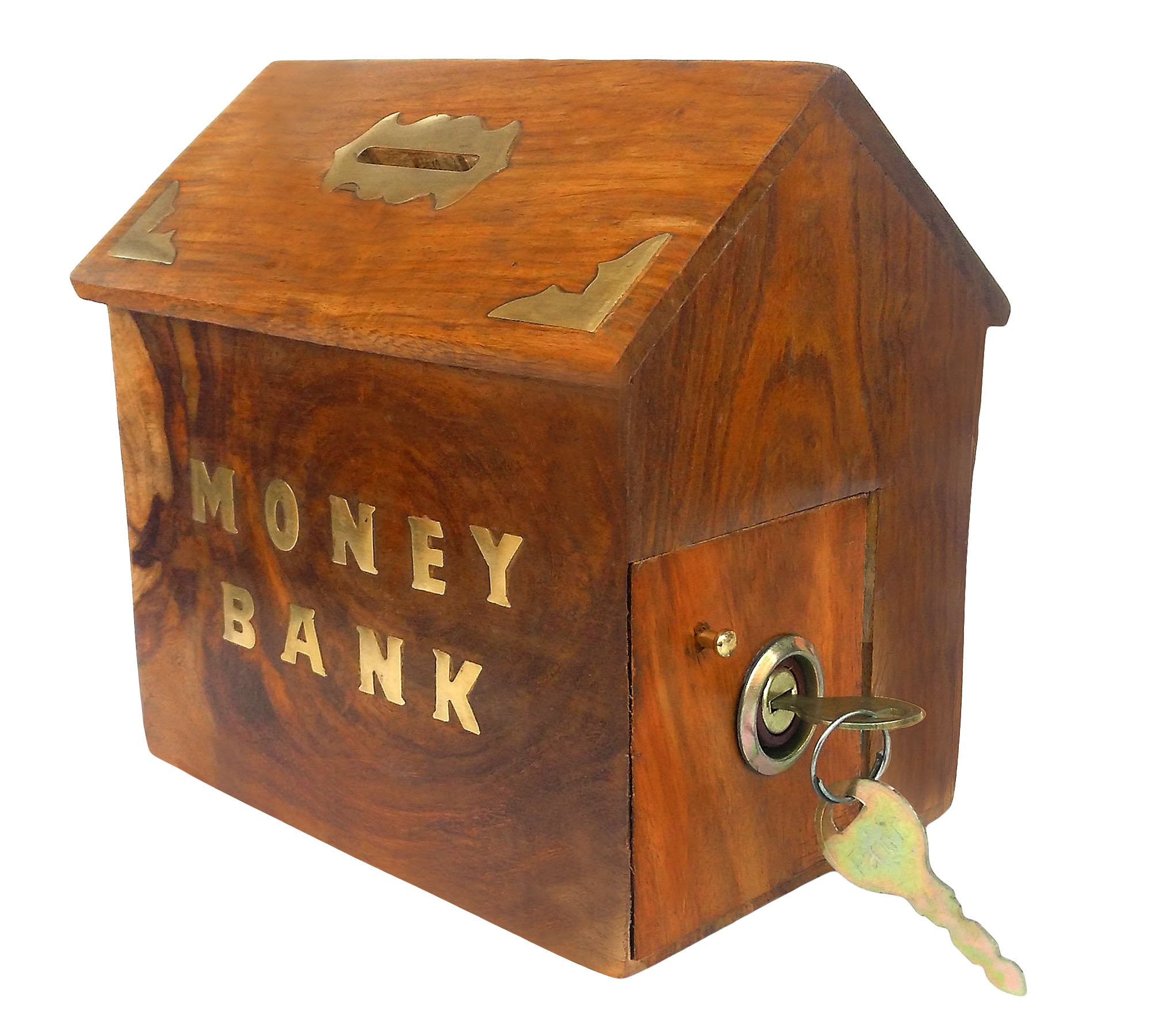 itos365 wooden money box with lock piggy bank coin box children gifts-Brown (B01A4KQAOA) Amazon Price History, Amazon Price Tracker