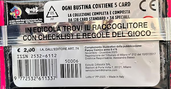 RACCOGLITORE ALBUM + 10 BUSTINE CARDS POPPY PLAYTIME DIRAMIX - 4
