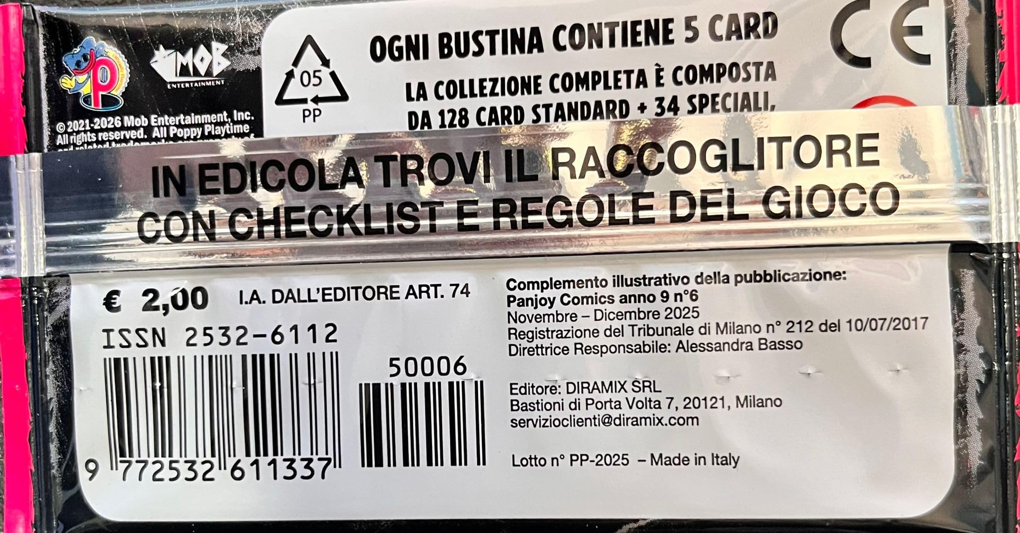 10 BUSTINE DI CARDS POPPY PLAYTIME - 4