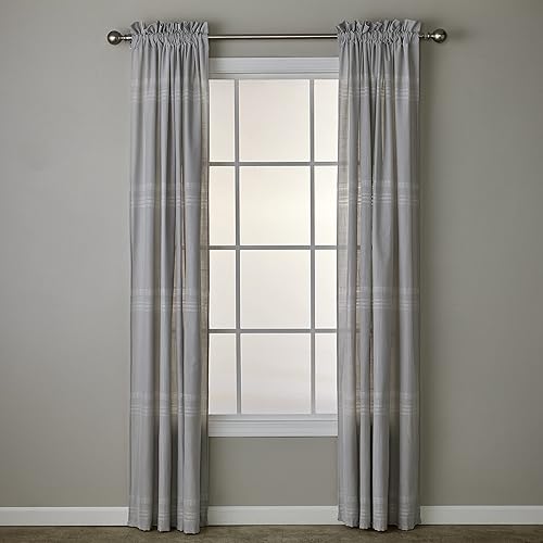 Vista 3 de SKL HOME by Saturday Knight Ltd. Home by Saturday Knight Ltd. Adelyn - Par de paneles de cortinas para ventana (paquete de 2), 104 x 63 pulgadas