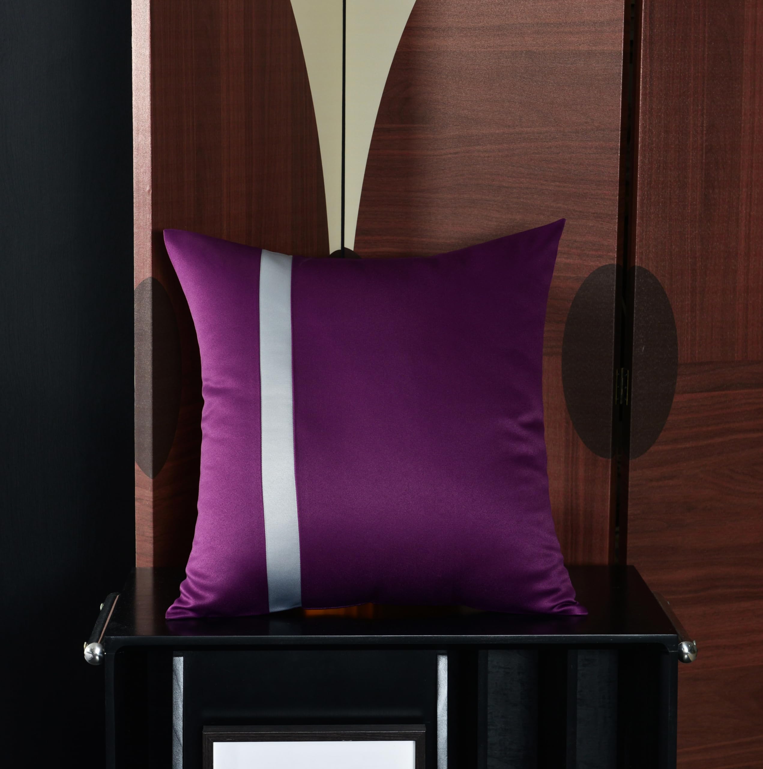 Guest Ruyunlai Bed Runner King Size, Purple, 2 Pillowcases(50X50cm), Luxury Hotel Grade, 2 Pillowcases (50X50cm) - Image 4