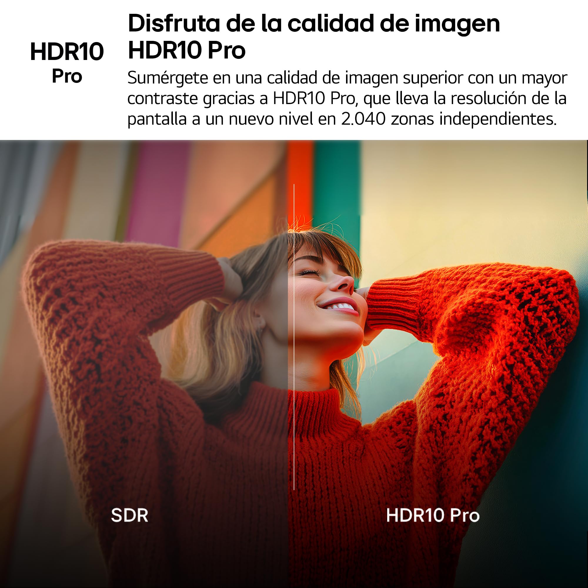 LG 43UA73006LA - TV 43", UHD 4K, WebOS 25, Ultimate IA, HDR10 Pro, Super Upscaling, Dolby Digital Plus, Google Assistant, Negro