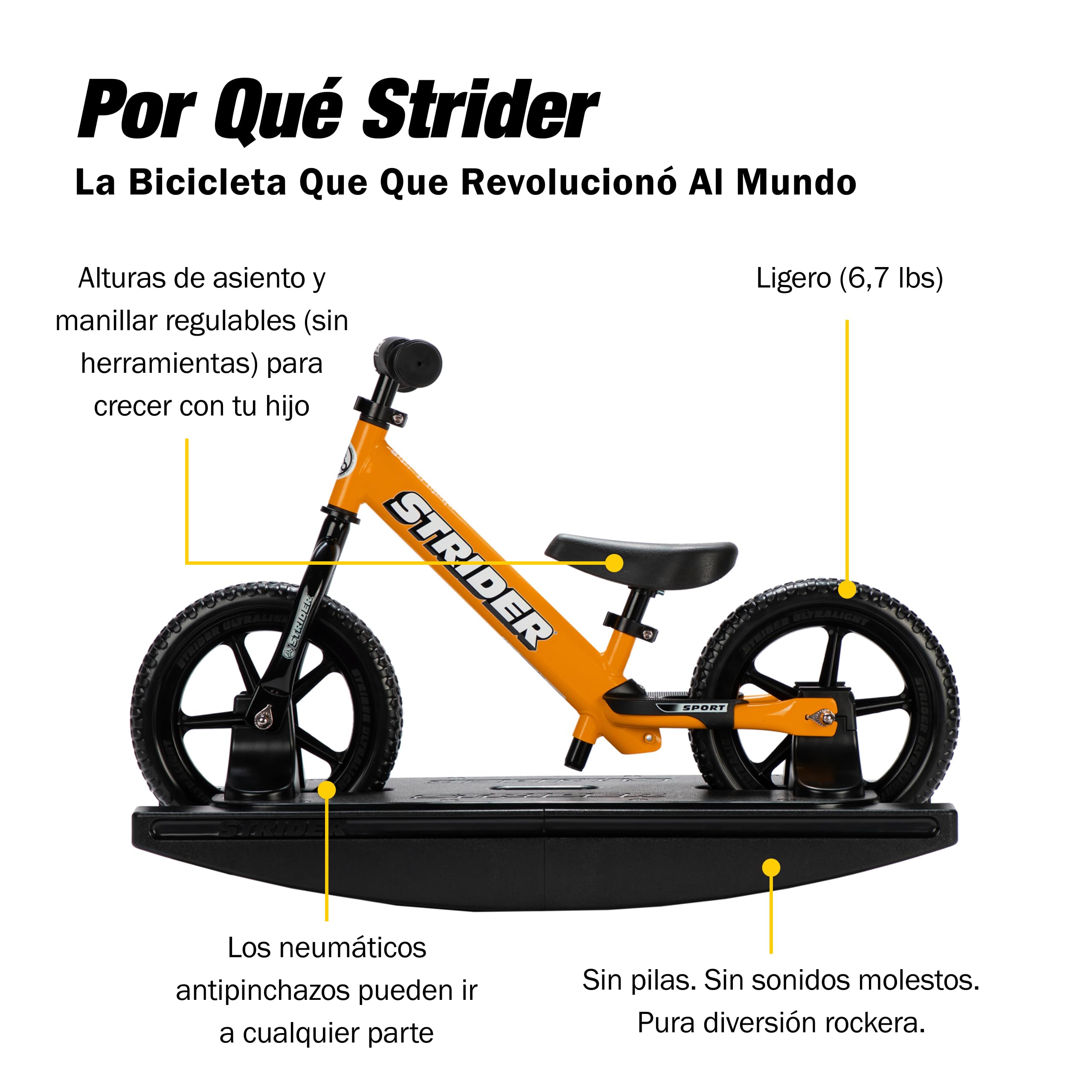 Amazon.co.jp: Strider 12 Sport 2イン1 ロッキングバイク 6ヶ月~5歳