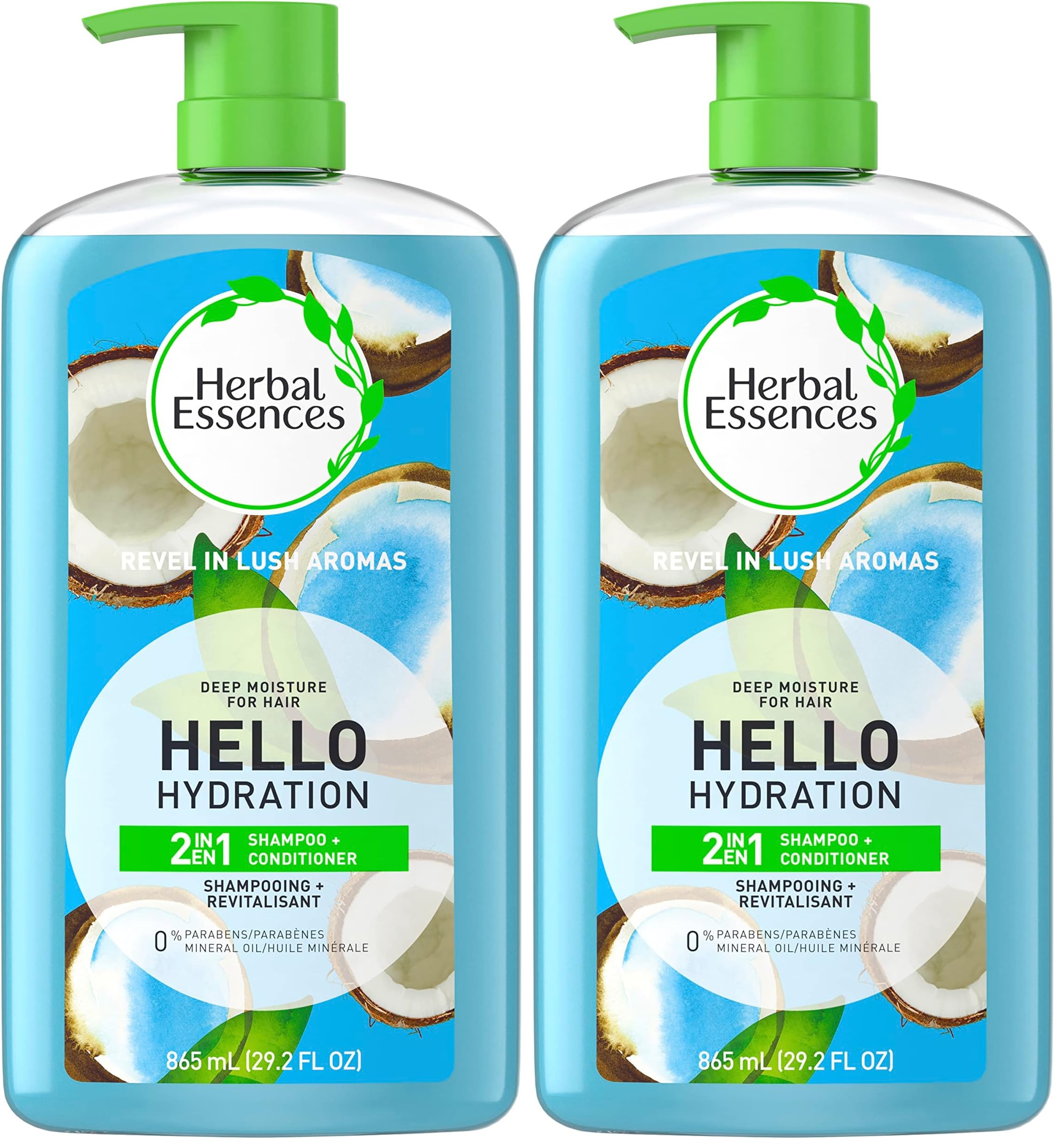 Hello hydration 2in1 shampoo conditioner 29.2 Fl Oz (Pack of 2)