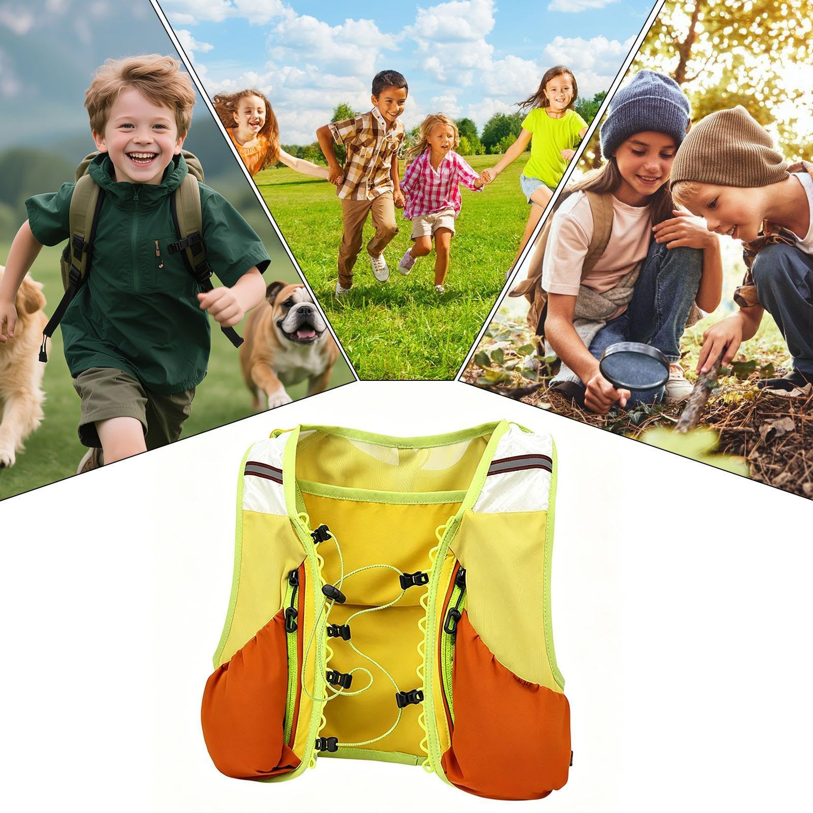 Gilet d'hydratation – Gilet de course et de randonnée léger avec pochette de rangement, équipement de fitness | Support d'hydratation mains libres, accessoire d'entraînement confortable pour le