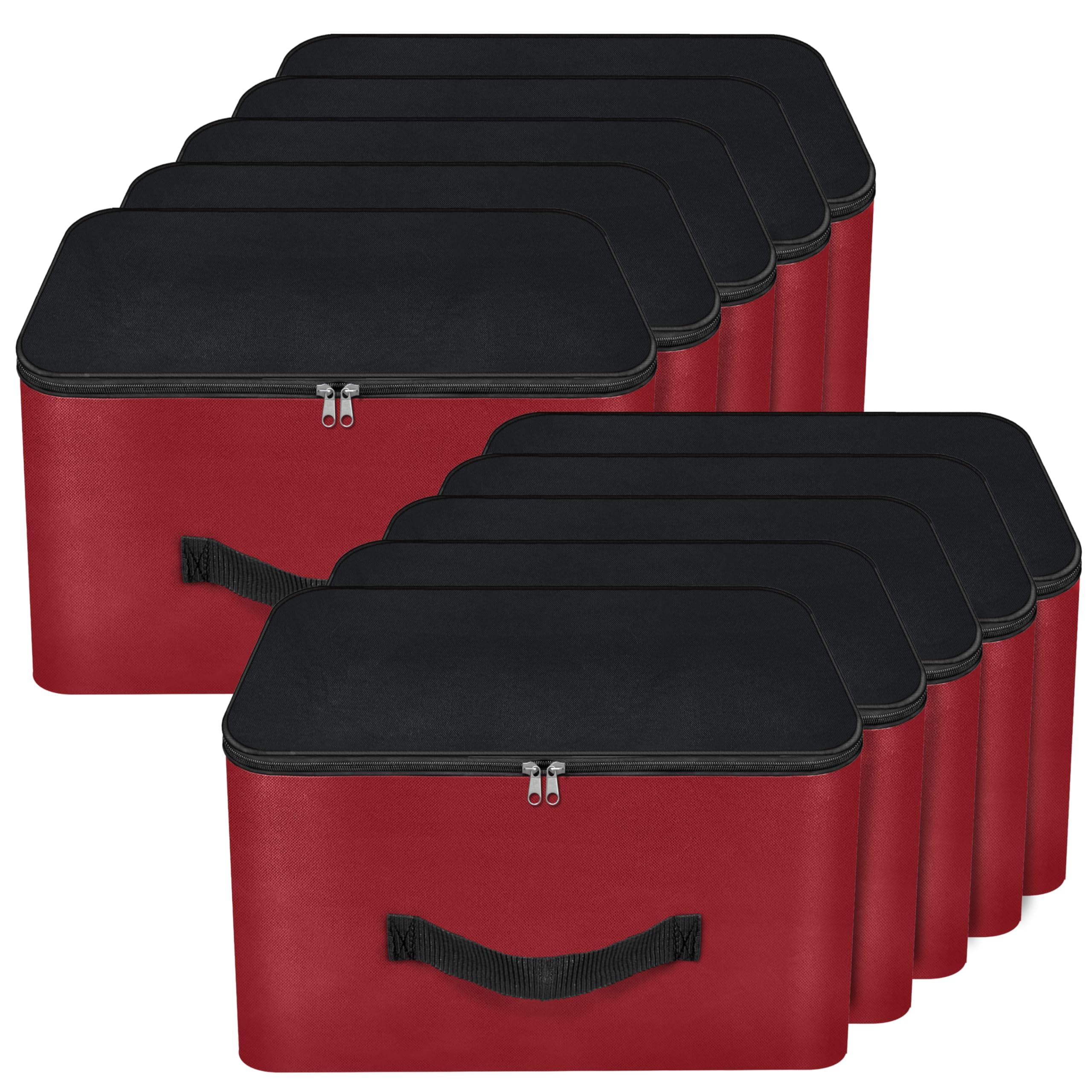 Storite 10 Pack Nylon Wardrobe Bag Underbed Cloth Storage Organizer Bag