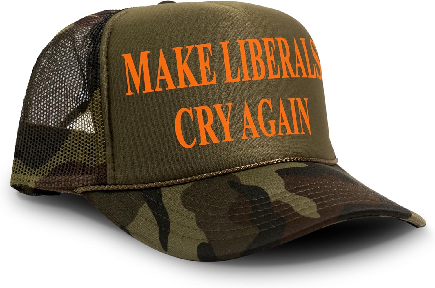 Make Liberals Cry Again Trucker Hat Mesh Cap
