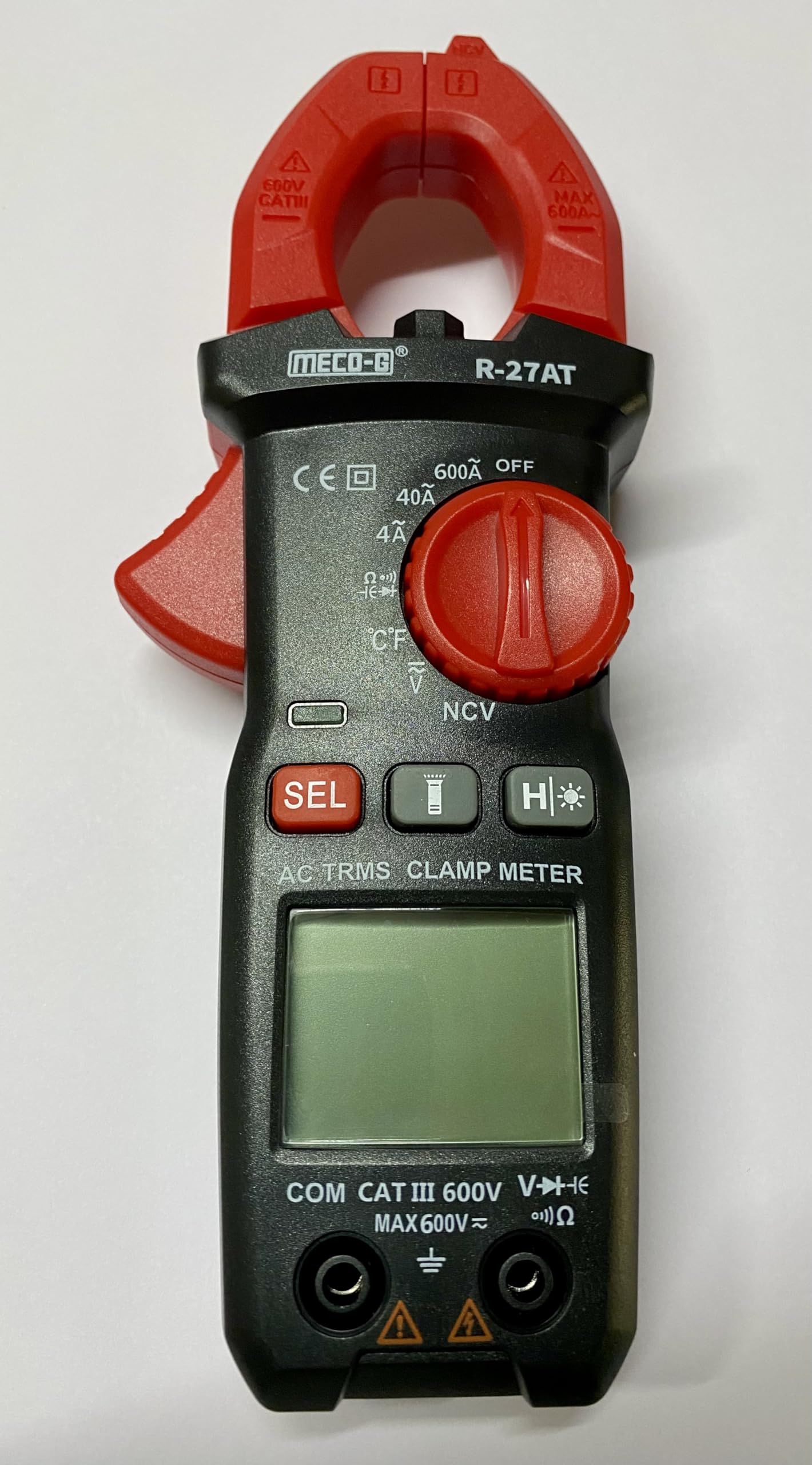 See full amazon price history chart for MECO-G R-27AT TRMS AUTO RANGING DIGITAL CLAMP METER 600A AC WITH 28 MM JAW OPENING with Temp. & NVC MECO-G R-27AT TRMS AUTO RANGING DIGITAL CLAMP METER 600A AC WITH 28 MM JAW OPENING with Temp. & NVC (B0CW5XS5YH) Amazon Price History, Amazon Price Tracker
