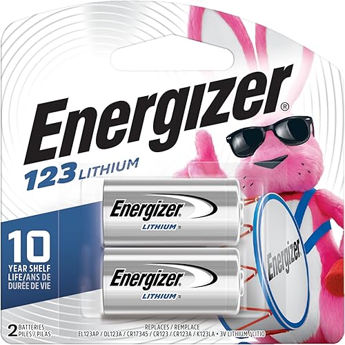 Miniatura 7 de Energizer 123 baterías de litio (paquete de 2), baterías fotográficas de 3V