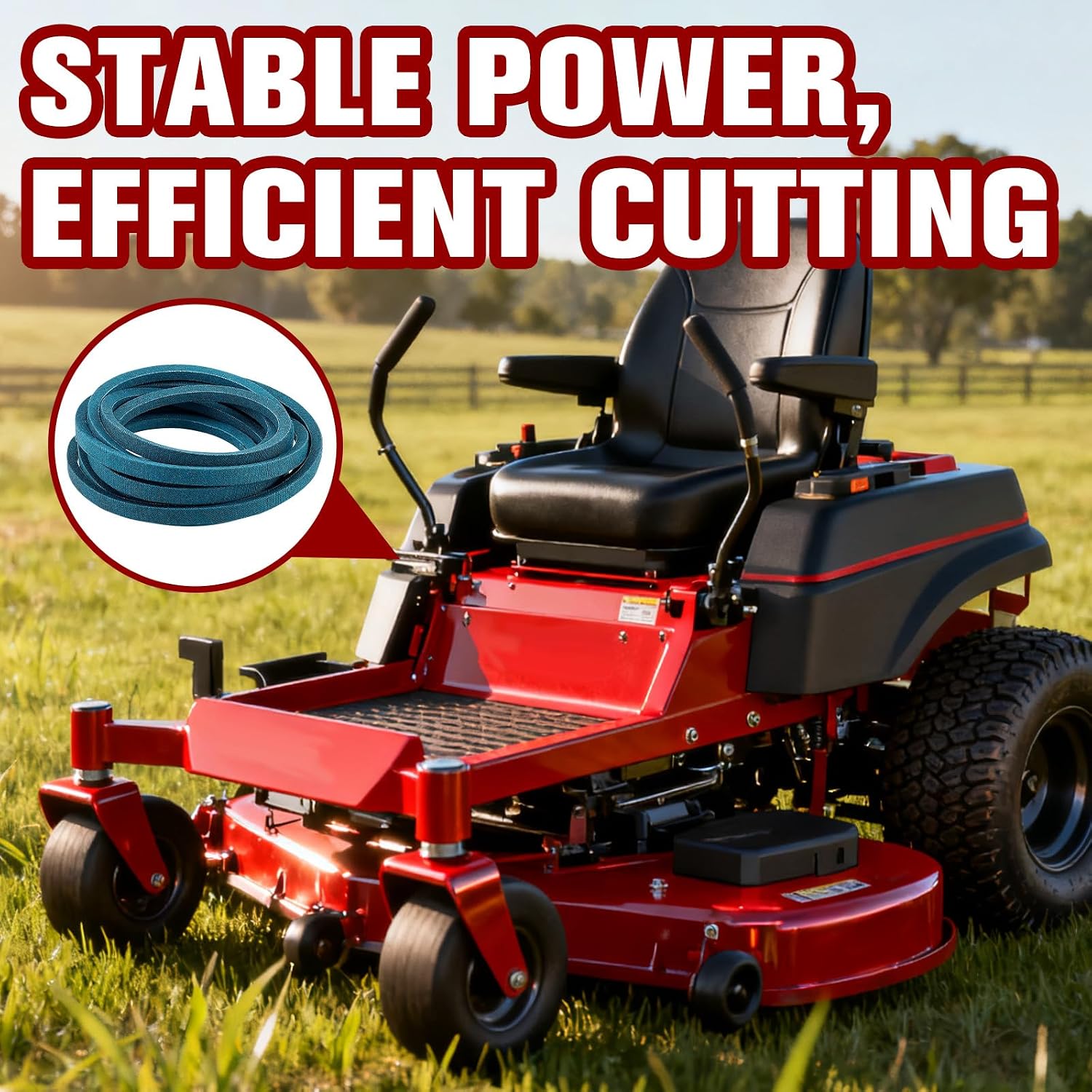 07200922 Drive V-Belt Compatible with Ariens Ikon 60 Gravely ZT XL 60" Deck Zero Turn Lawn Mowers (1/2" x 167-1/2")