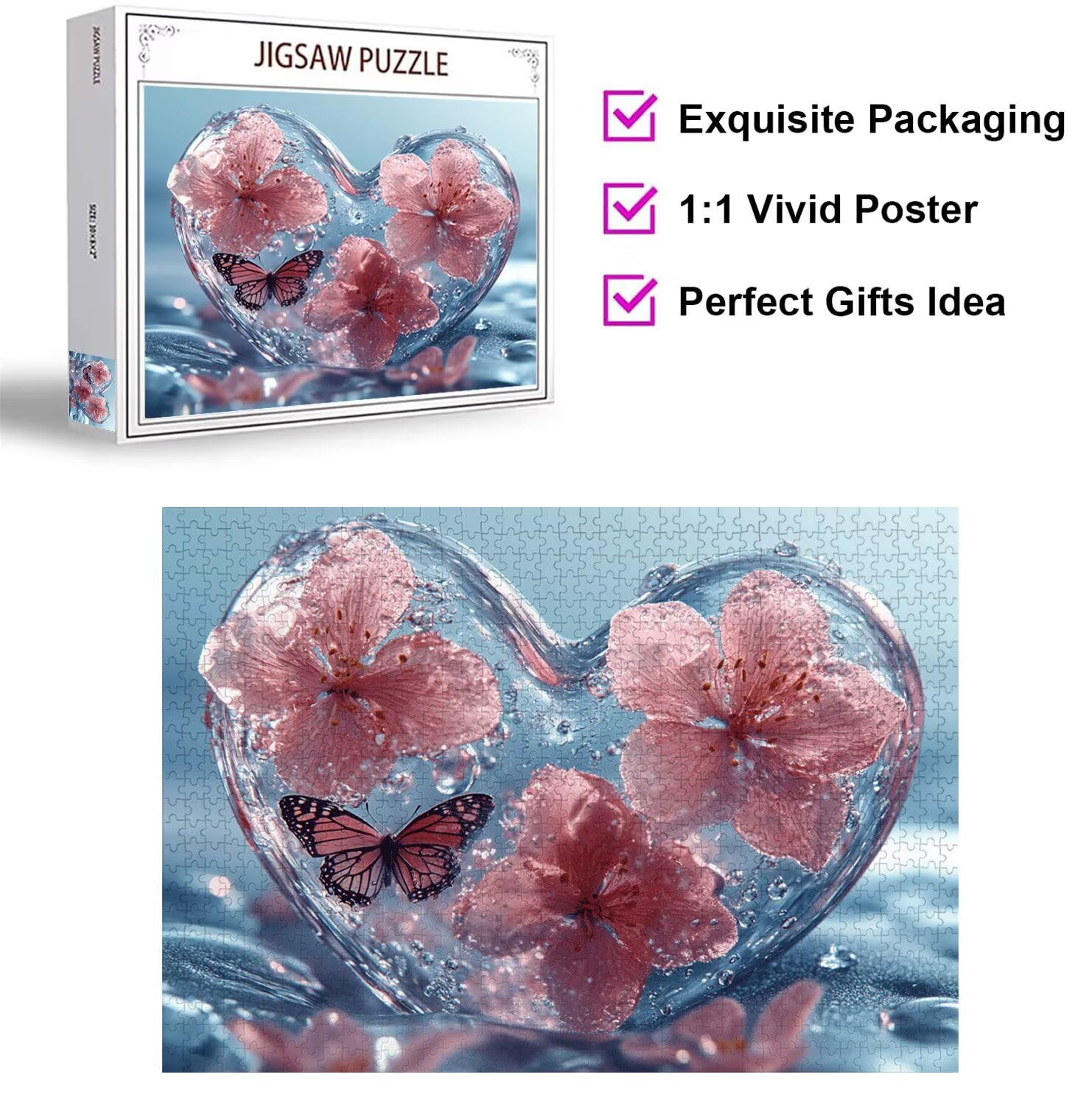 Puzzle dla dorosłych 4000, Flower Love, 141x87cm, n-252
