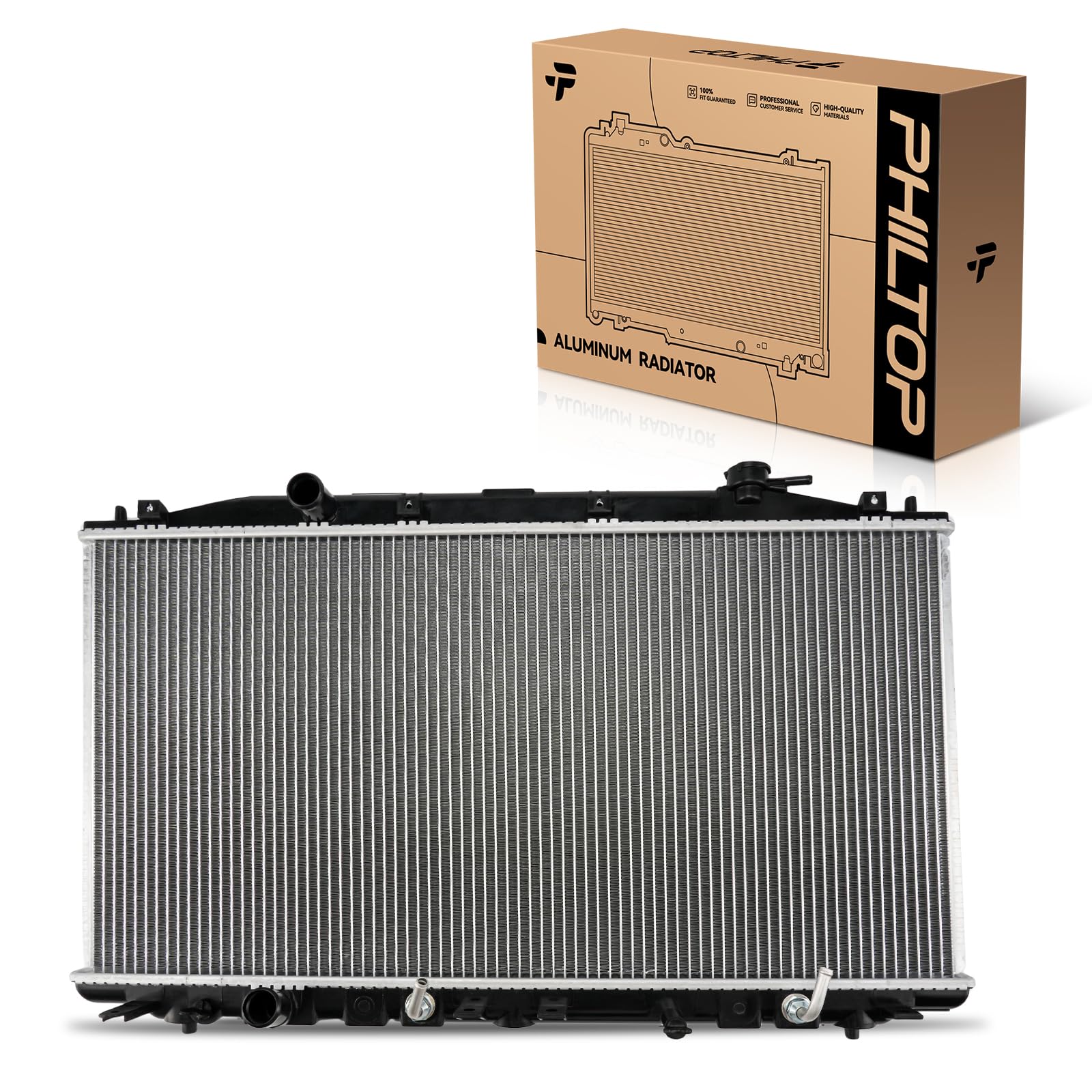 PHILTOP CU2990 Vehicle Replacement Engine Radiator for Accord, Crosstour