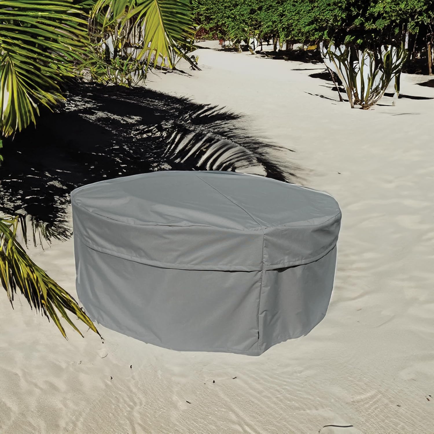 Tommy Bahama Round Dining Set Cover, 84" X 84" X 30"