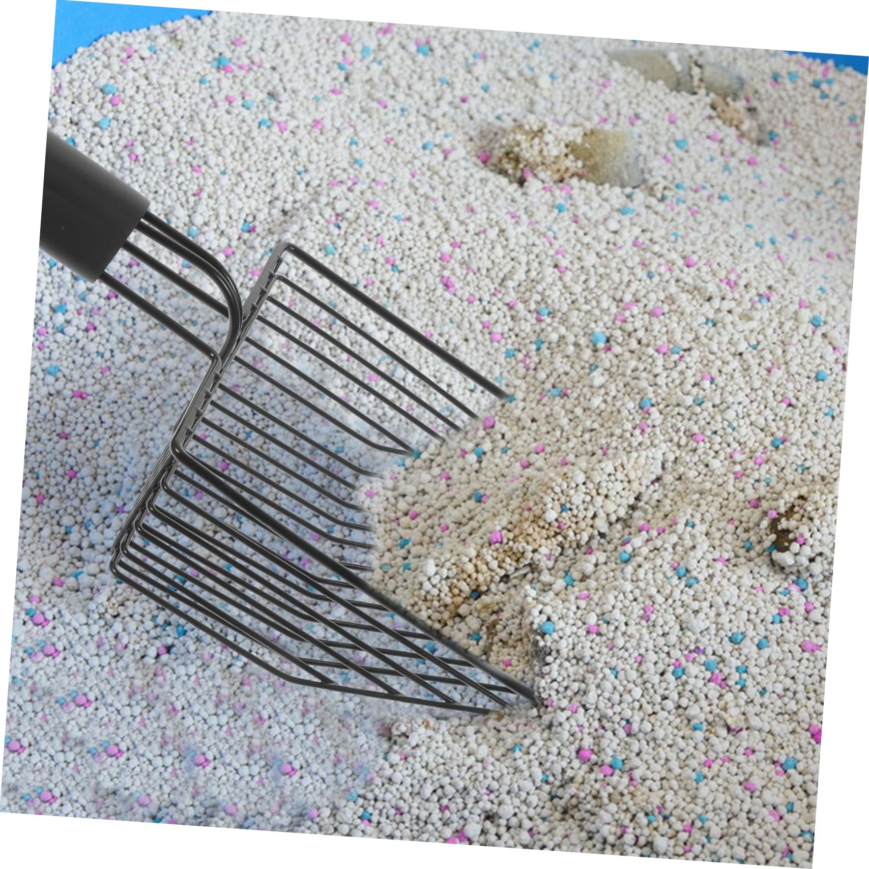 Pala para Arena de Gato, Diseño de Boca Ancha for una fácil Limpieza Fuga Arena eficiente for Uso Diario y hogares con Varios Gatos