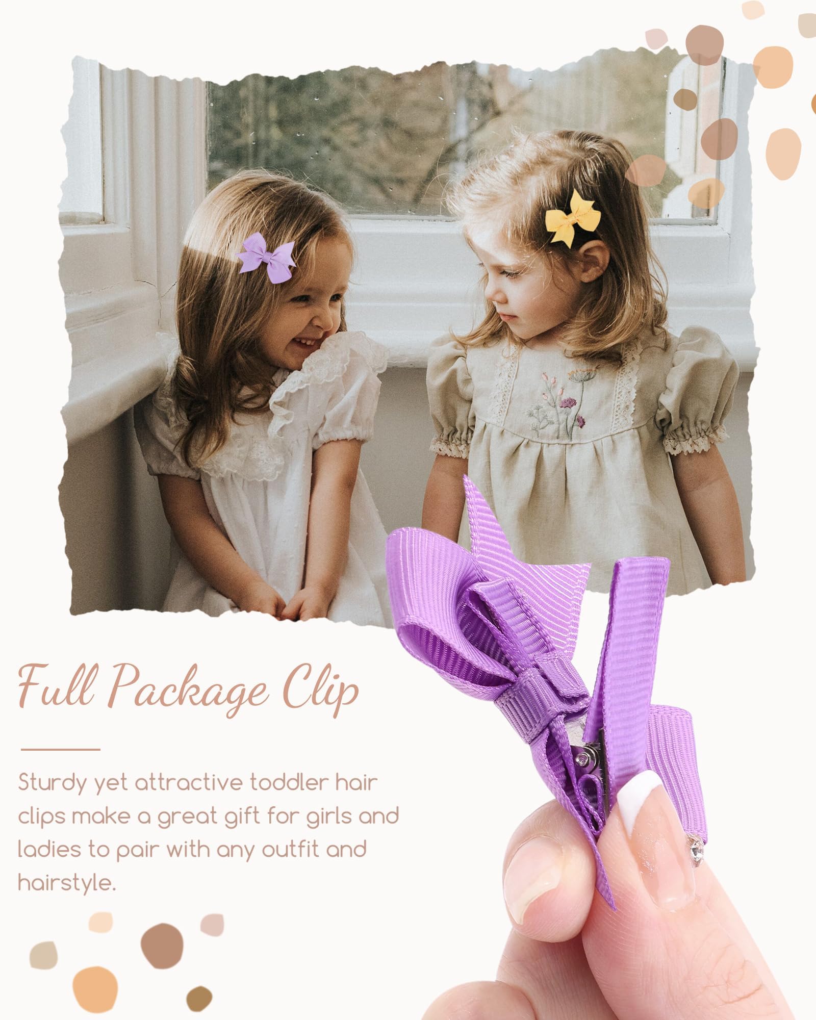 Baby Barrettes For Fine Hair Doboi 50PCS Baby Hair Clips