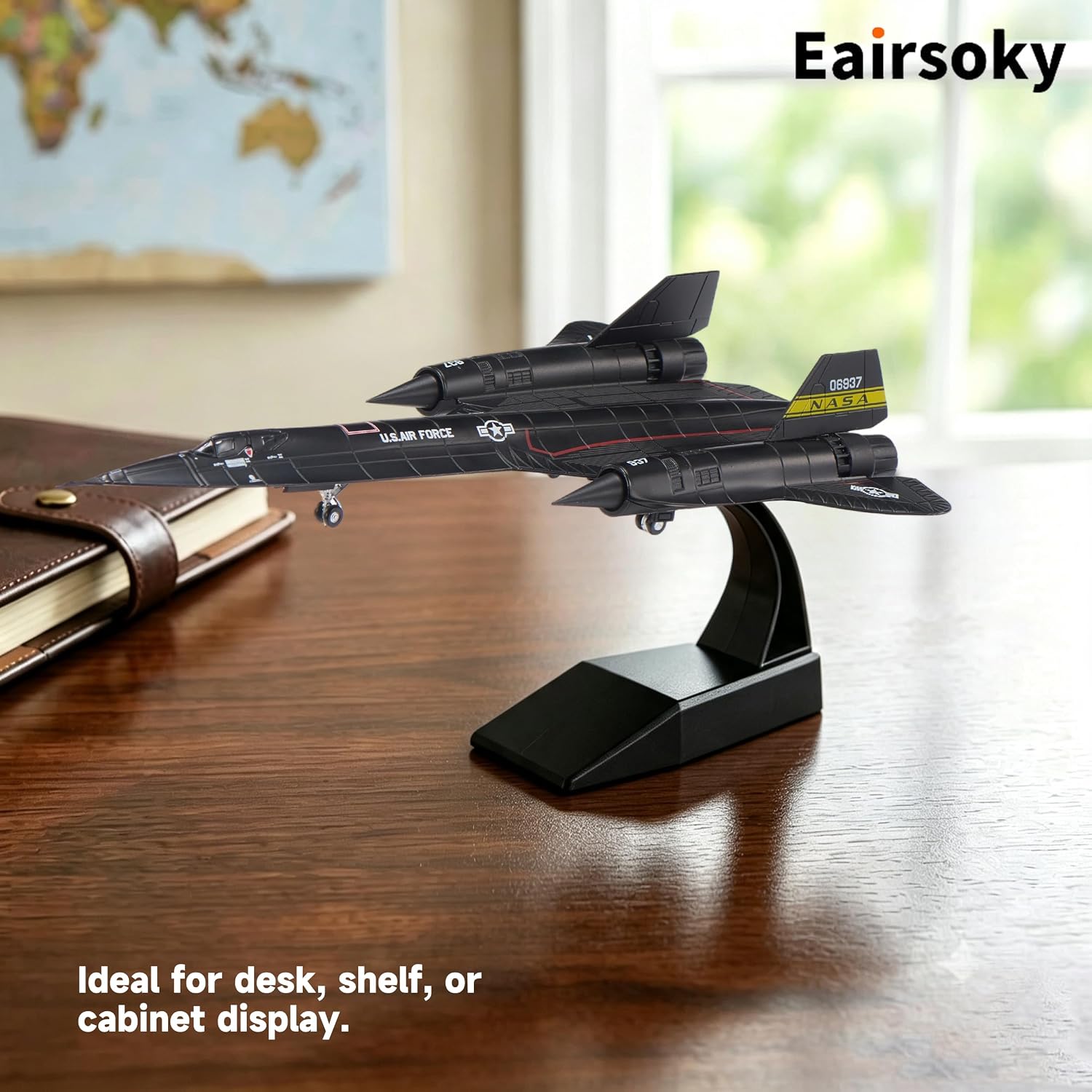 1:144 Scale SR-71 Blackbird Diecast Airplanes Model 06937