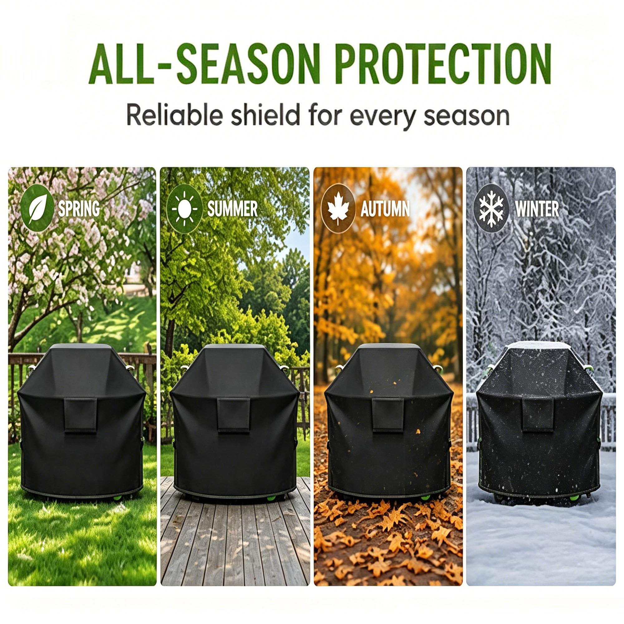 Copertura Barbecue per Grillfürst Edelstahl Gasgrill 4 Burner 2020-2026 | Telo Protettivo Esterno Giardino e Terrazza con Conservazione