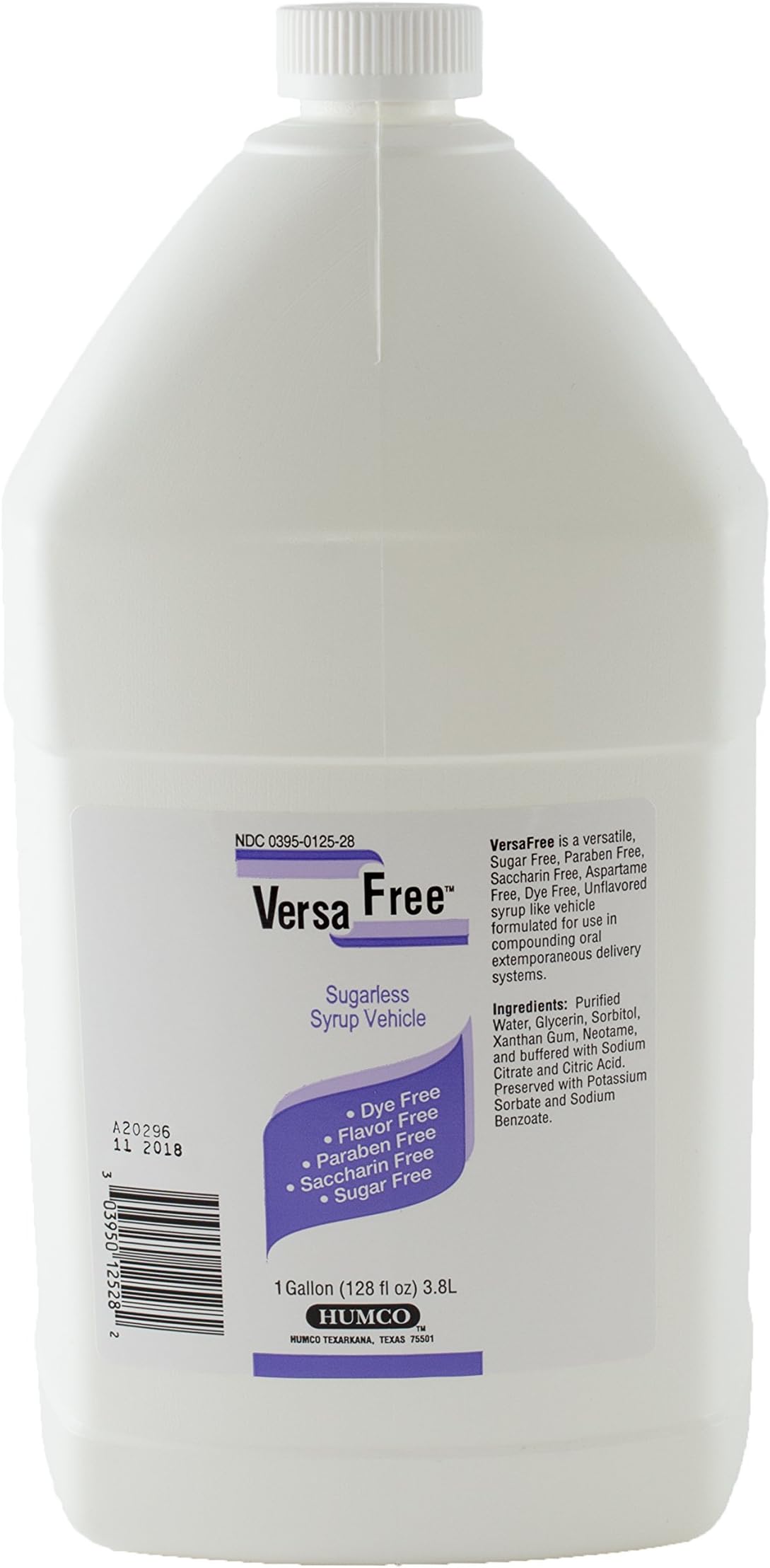 Humco 12528001 Versa Free, 1 Gallon