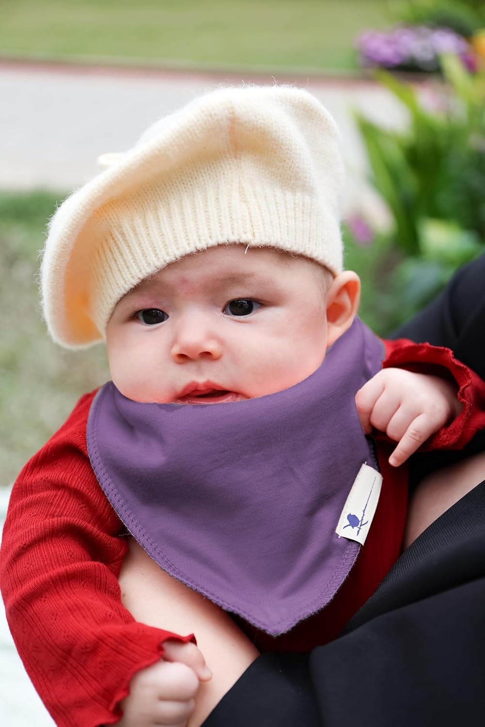 Magnetic Bandana Drool Bibs 5-pack - Magnetic Closure Baby Bibs - Safe, Easy, Chic Teething Bib