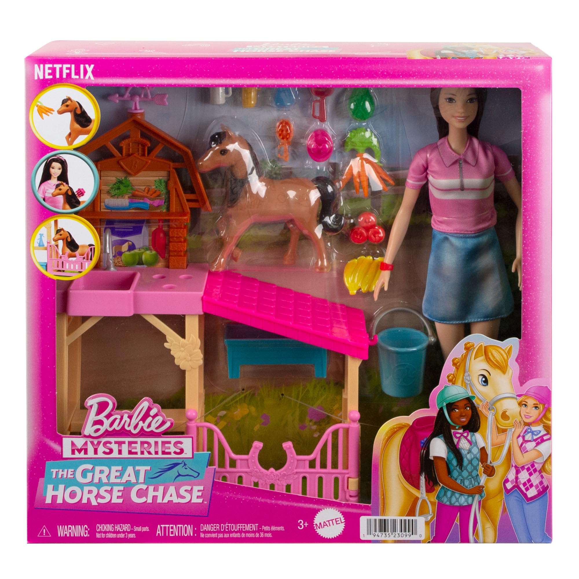 Acheter Cheval Barbie avec sons Mattel HXJ42