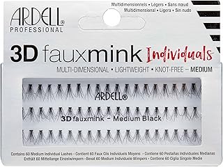 Ardell Pestañas individuales de visón sintéti...