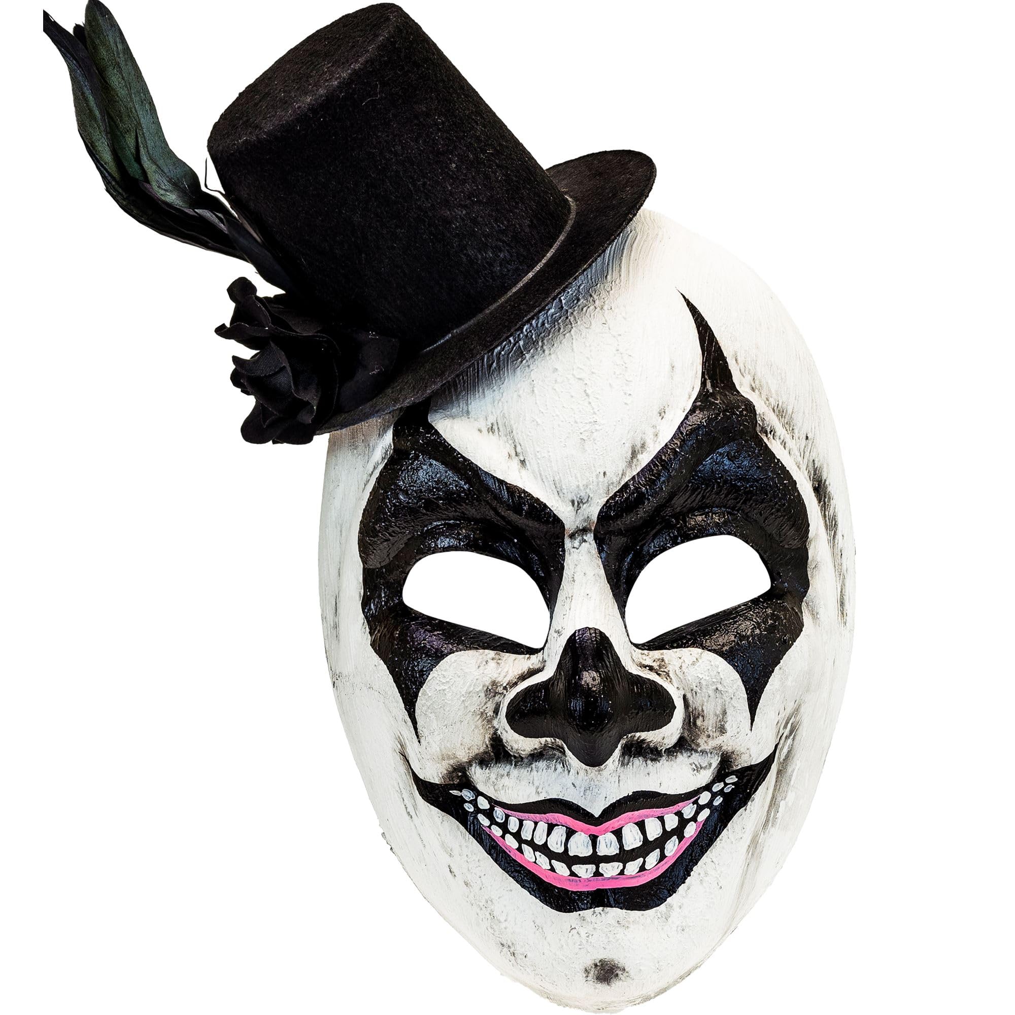 W WIDMANN MILANO Party Fashion - Adult Face Mask Killer Clown Accessory Halloween Carnival
