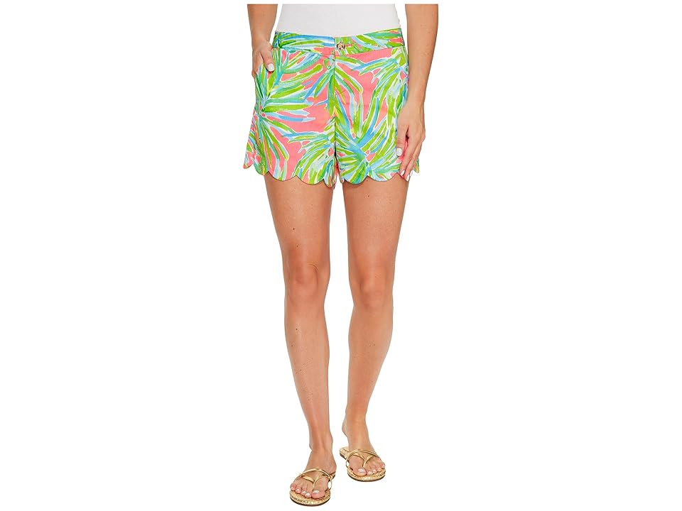 

Lilly Pulitzer Buttercup Shorts (Tiki Pink Royal Lime) Women's Shorts