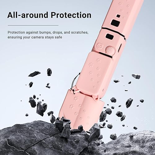 Miniatura 2 de Funda protectora para DJI Osmo Pocket 3, Pocket3 Funda protectora de silicona compatible con DJI OSMO Pocket 3 Accesorios, Fashion OSMO Pocket 3