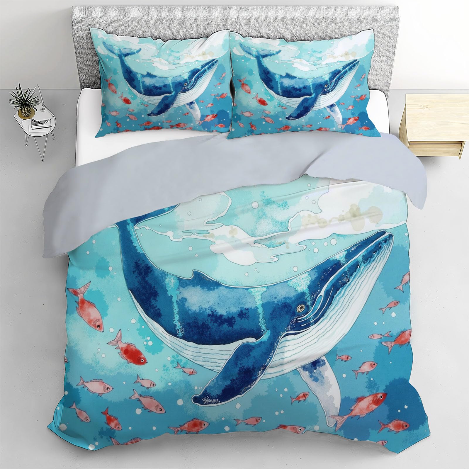 Housse de couette 240x260 infroissable en microfibre pour éliminer la corvée de repassage