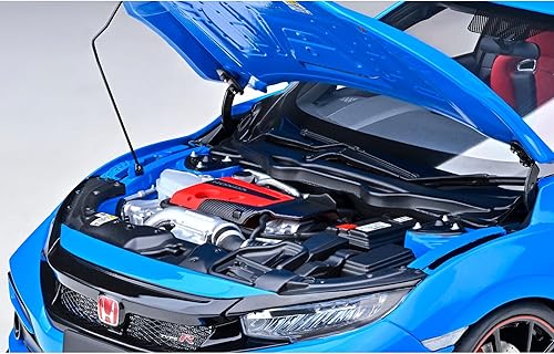 Miniatura 2 de Autoart 73224 - Coche Civic Type R (FK8) RHD (conducción a la derecha) Racing Blue Pearl 1/18 Model Car
