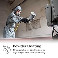 Vista 5 de 3M Cinta de espuma VHB 4611, 3/8" x 36 yardas, gris oscuro, doble cara, permanente, duradera a largo plazo, resistente a altas temperaturas