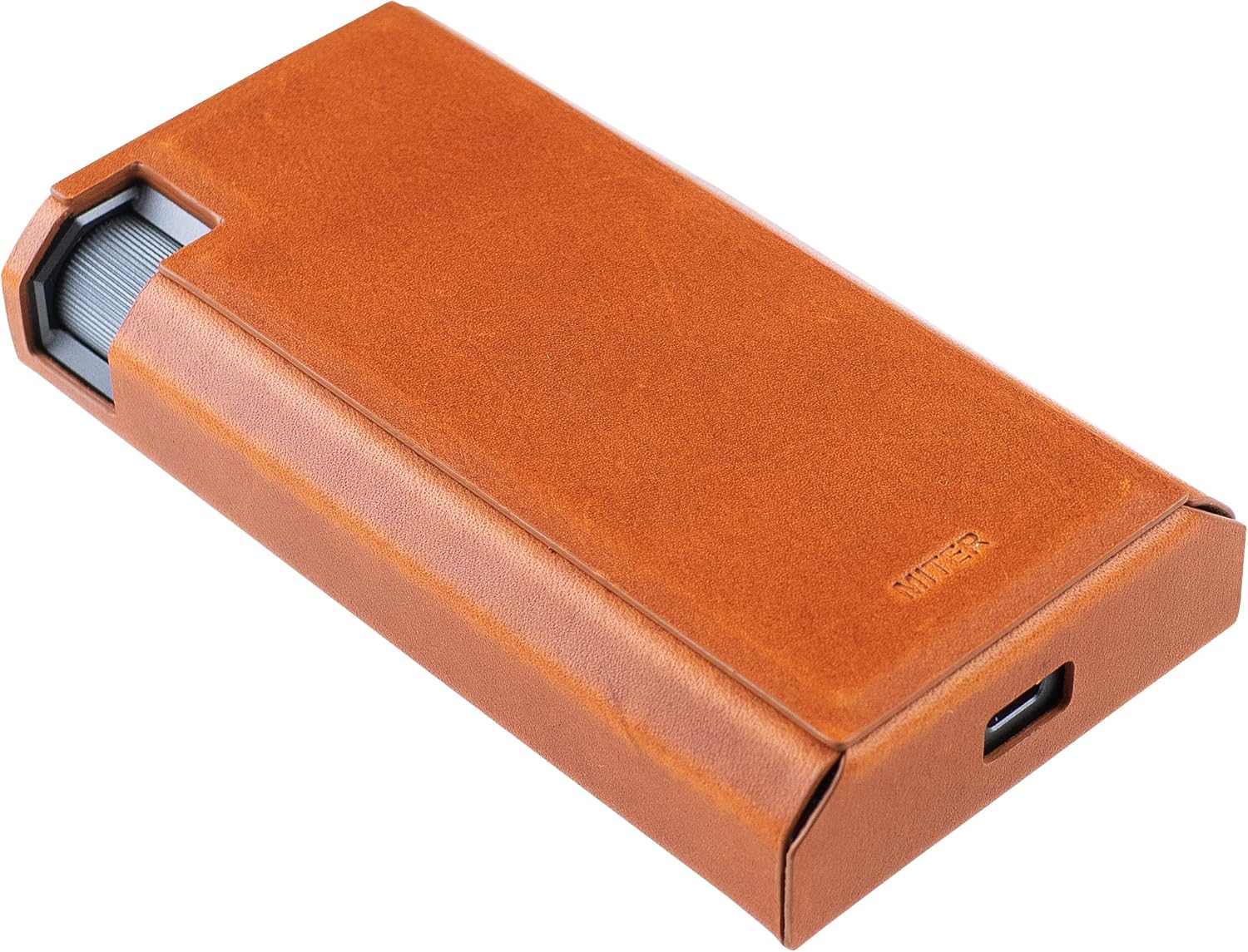MITER CASE for Astell&Kern AK PA10, Handmade Pull-Up Leather Case Cover AK-PA10-Brown