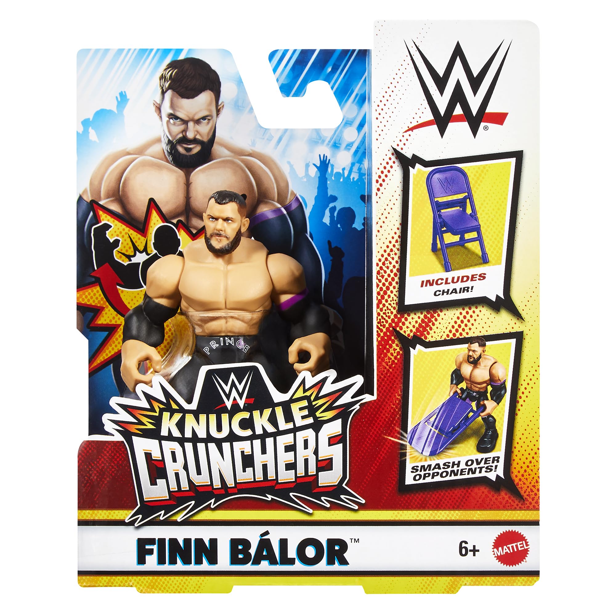 WWE Finn Balor Knuckle Crunchers 4 Toy Wrestling Action Figure