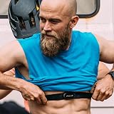 Polar H10 Heart Rate Sensor – Black – ANT+ & Bluetooth, ECG/EKG Accuracy, HRV Tracking, Waterproof, Machine-Washable Strap, Comfortable Fit, Replaceable Battery, Sports & Gym Compatible M-XXL 75-115cm - 2