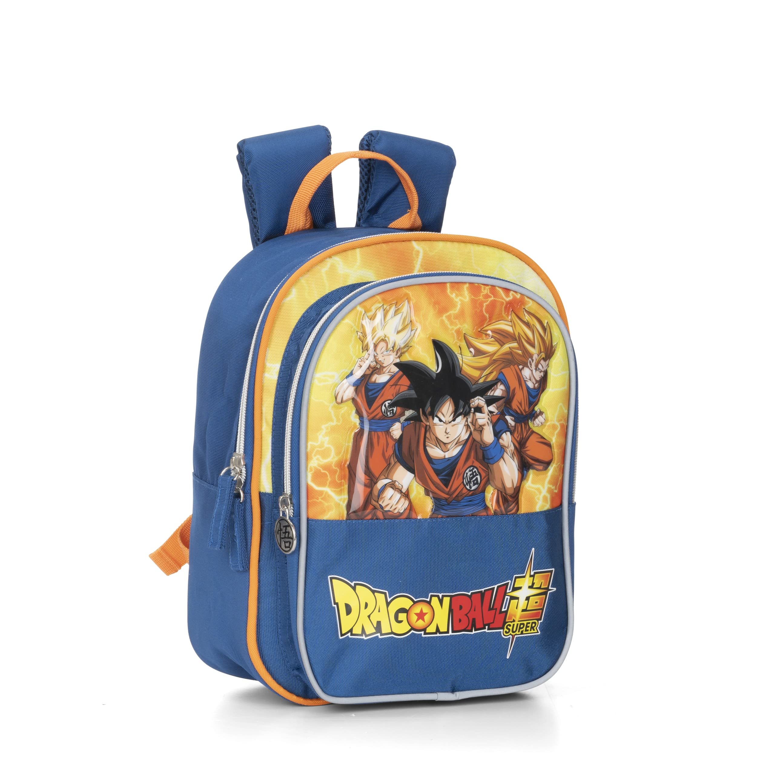 Dragon Ball - Mini Zaino, Mini Zaino Unisex - Bambini y ragazzi, Blu/Giallo, Taglia unica -