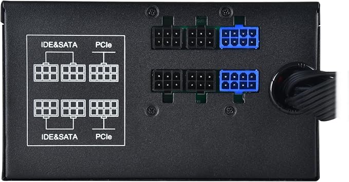 SilverStone Fuente 750W Semi-Modular 80 Plus Gold ATX miniatura 3