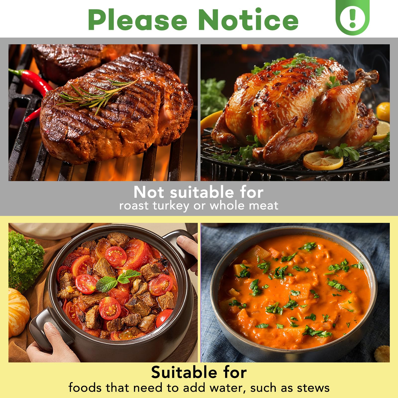 CAREGY Electric Roaster Liners 34 x 18 Inch 15 Counts Disposable Roaster Liners Fits 16, 18, 22 Quarts Roasters, Roasting Oven Liners Cooking Bags for Immediate Cleanup