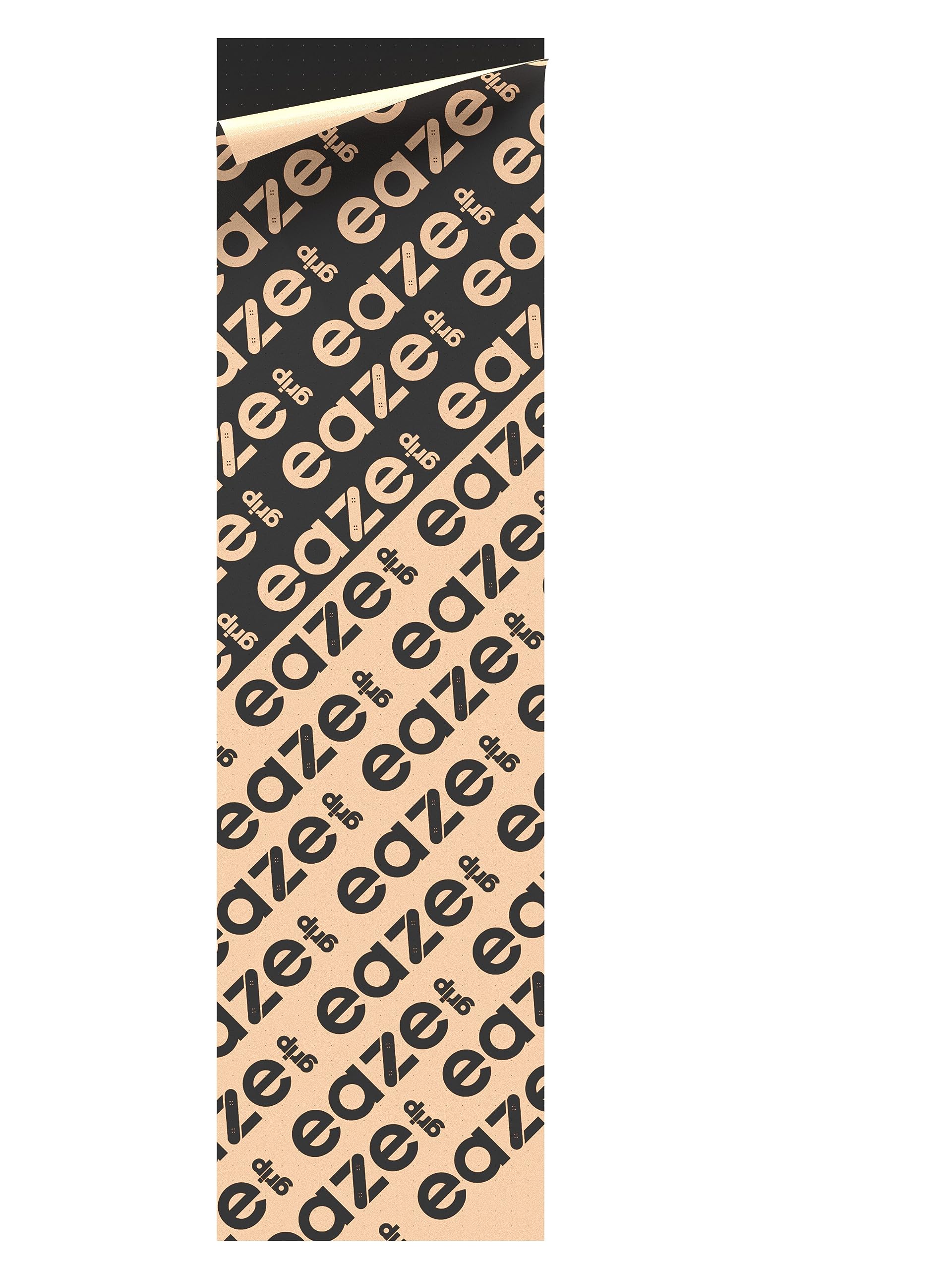 eaze Skateboard Premium Griptape Anti-Air-Bubble (23x84cm) Selbstklebender Antirutschbelag Wasserdicht für Longboard, Roller, Stunt-Scooter, Treppen (Perforiert)