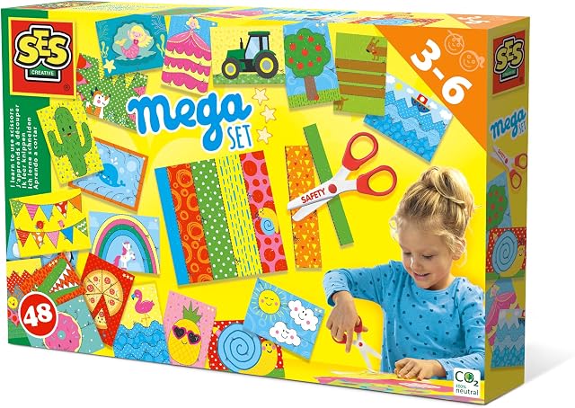 SES Creative - 14617 - I Learn to use Scissors - mega Set