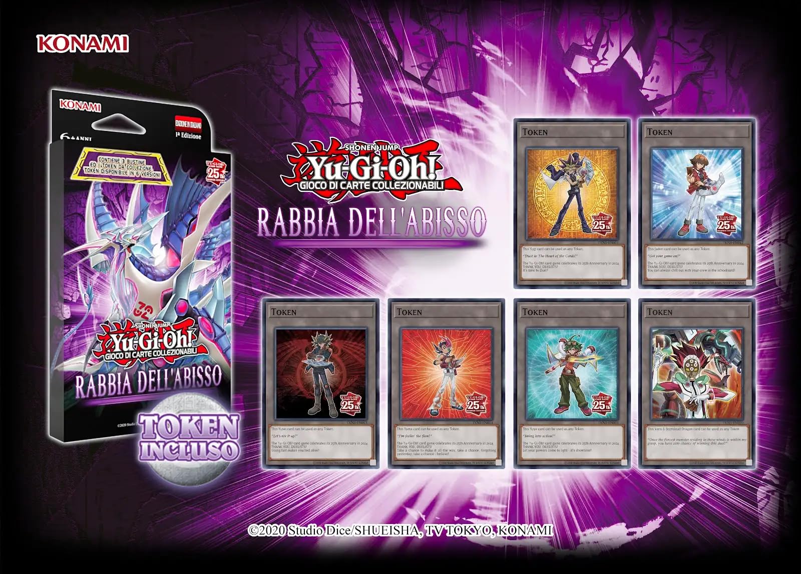 Yu-Gi-Oh! TCG – Labyrinth Du Maître, Tuckbox 3 Sachets, édition Italienne, 6 Ans+, Konami