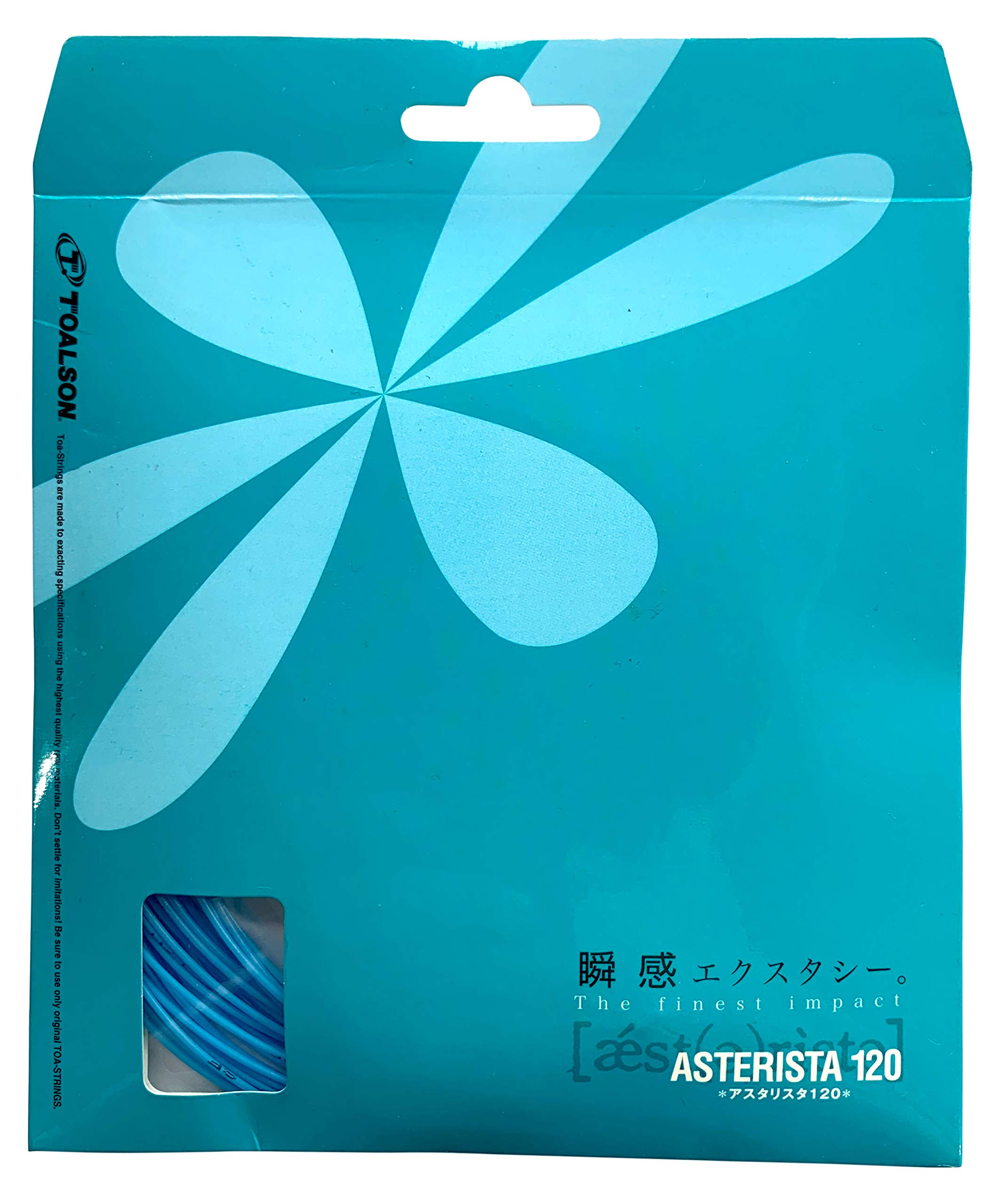 Toalson Asterisk 18 Jeu de squash Bleu 1,20 mm