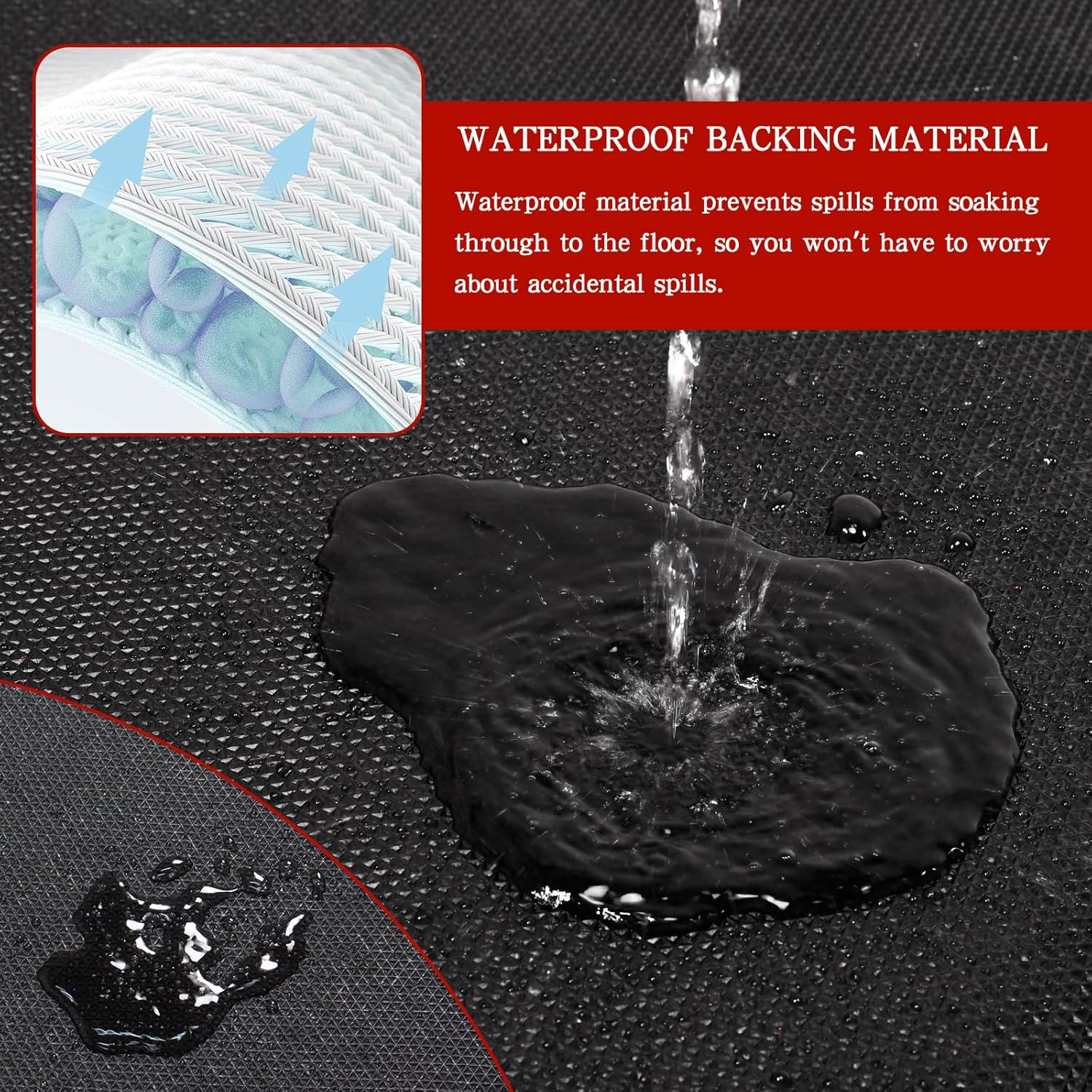 Red Carpet Runner 3x10 Feet, Non-Slip Waterproof Aisle Rug with Rubber Backing, Rolled Shipping, No Creases, Perfect for Weddings, Parties, Events, Banquets & Hollywood Runway