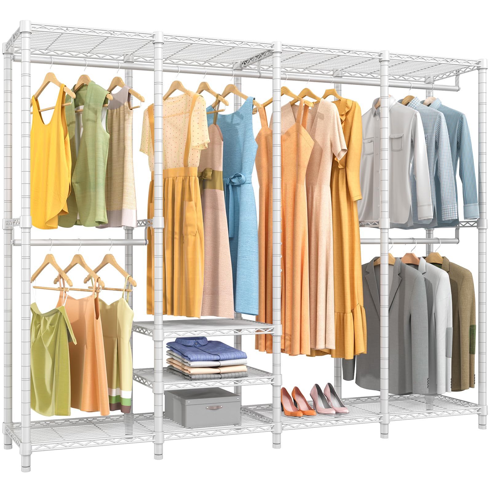VIPEK V40 Wire Garment Rack Heavy Duty Clothes Rack for Hanging Clothes