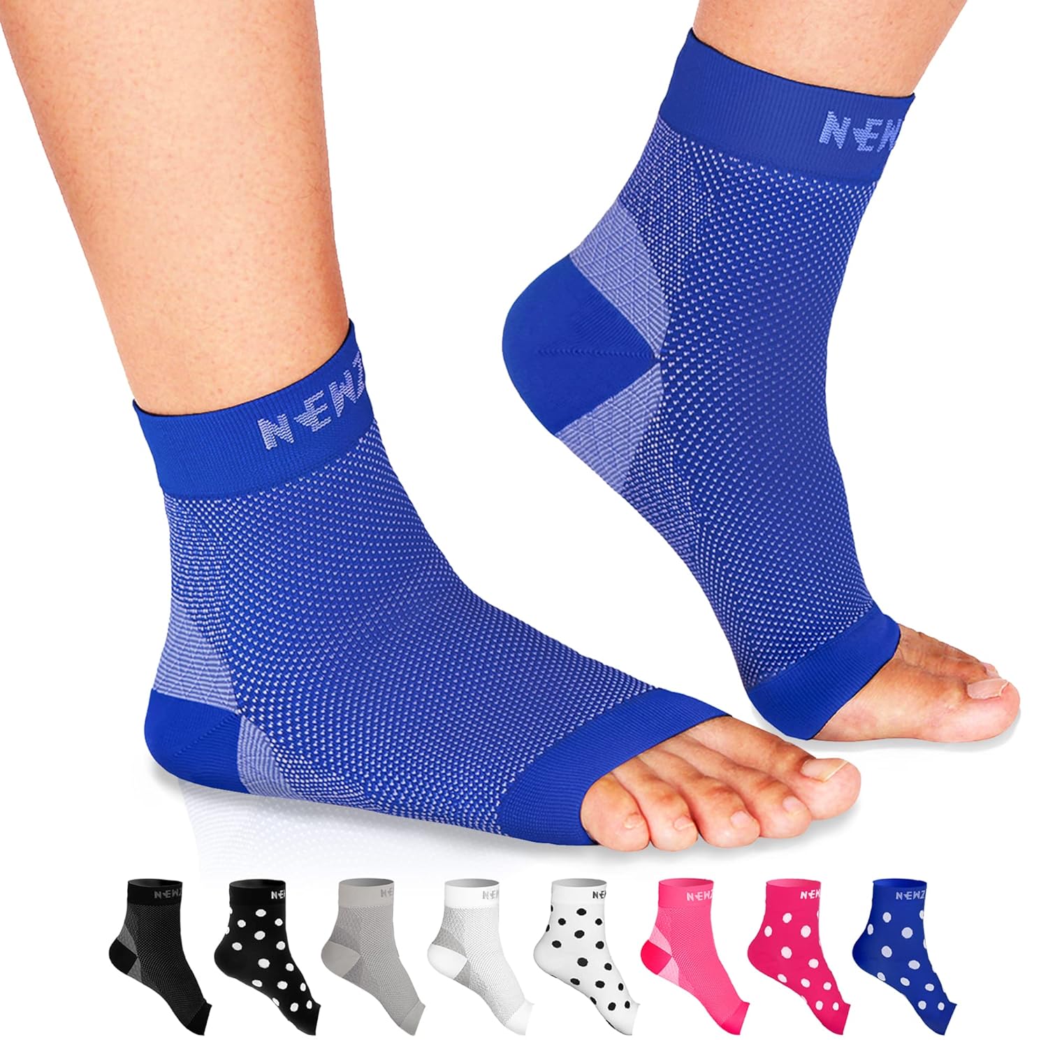 NEWZILL Plantar Fasciitis Socks with Arch Support, BEST 24/7 Foot Care
