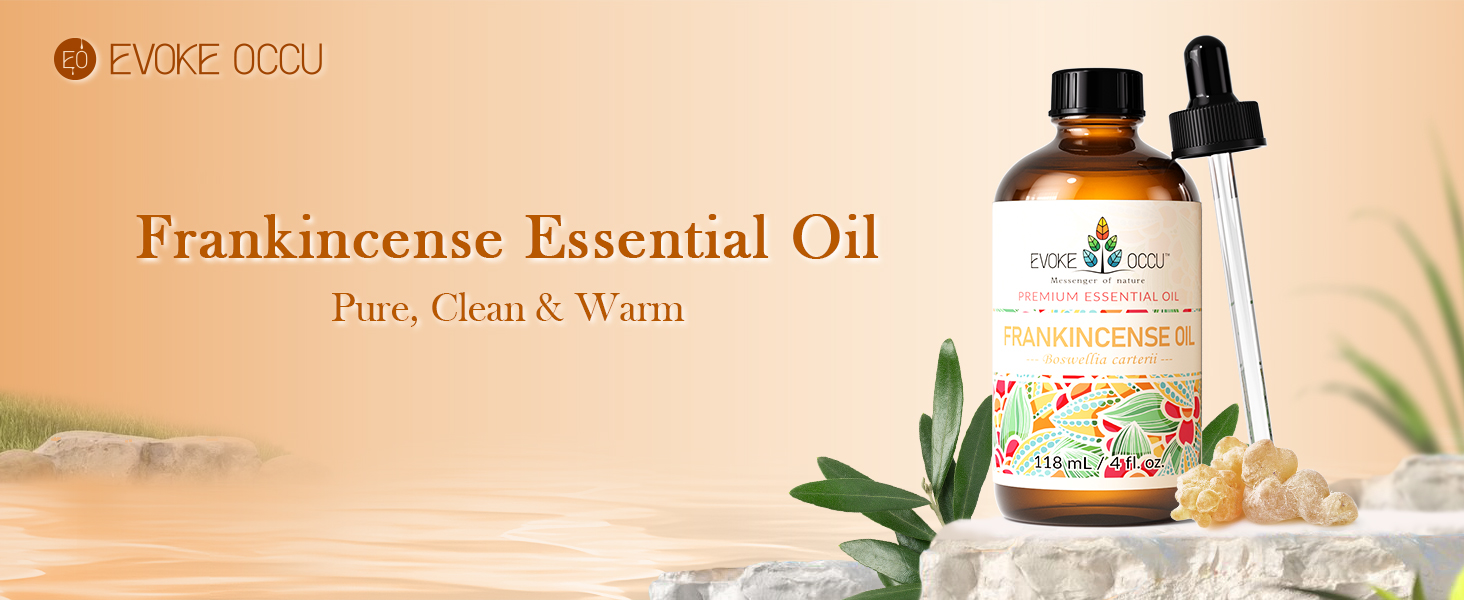 Amazon.com: EVOKE OCCU Frankincense Essential Oil for Discomfort