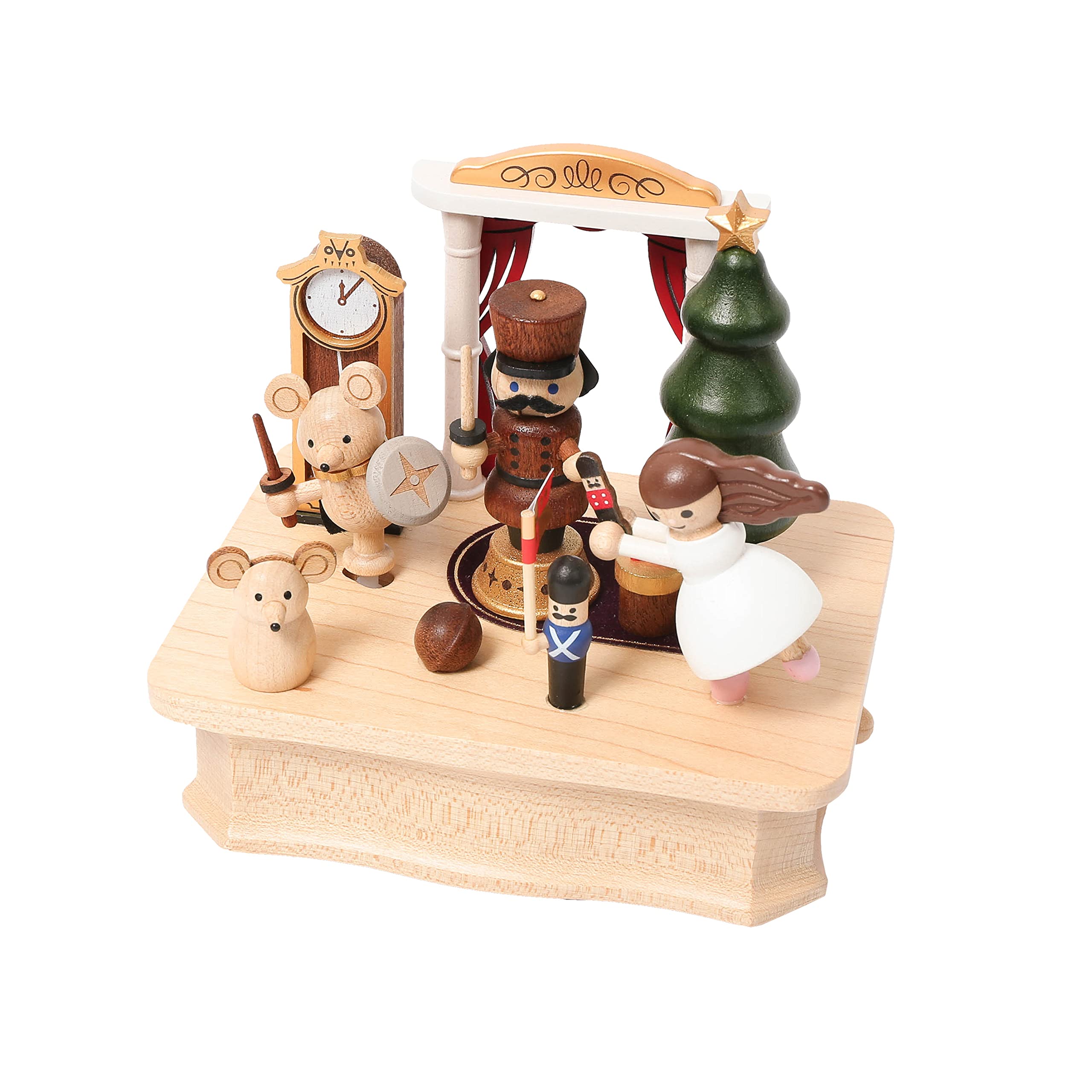 木製 くるみ割り人形 オルゴール Amazon.co.jp: WOODERFUL LIFE 木製オルゴール | くるみ割り人形