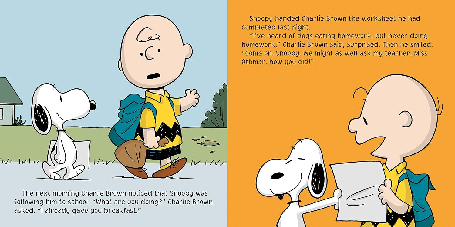 Snoopy Goes to School (Peanuts)      Paperback – Picture Book, June 30, 2020