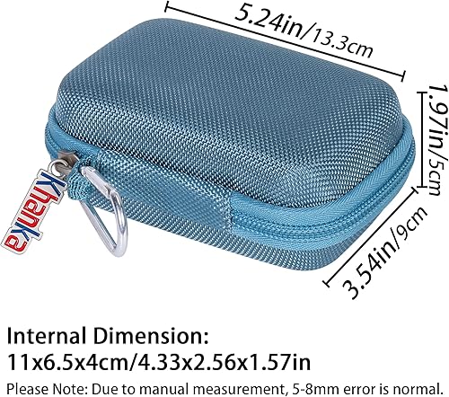 Miniatura 4 de khanka Funda de viaje rígida de repuesto para Anker 533 Power BankAnker Nano Power Bank, cargador portátil de 10000 mAh (PD 30 W máx. Leistung),