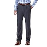 Men's E-Clo Repreve Stria Classic Fit Pleat Front Dress Pant