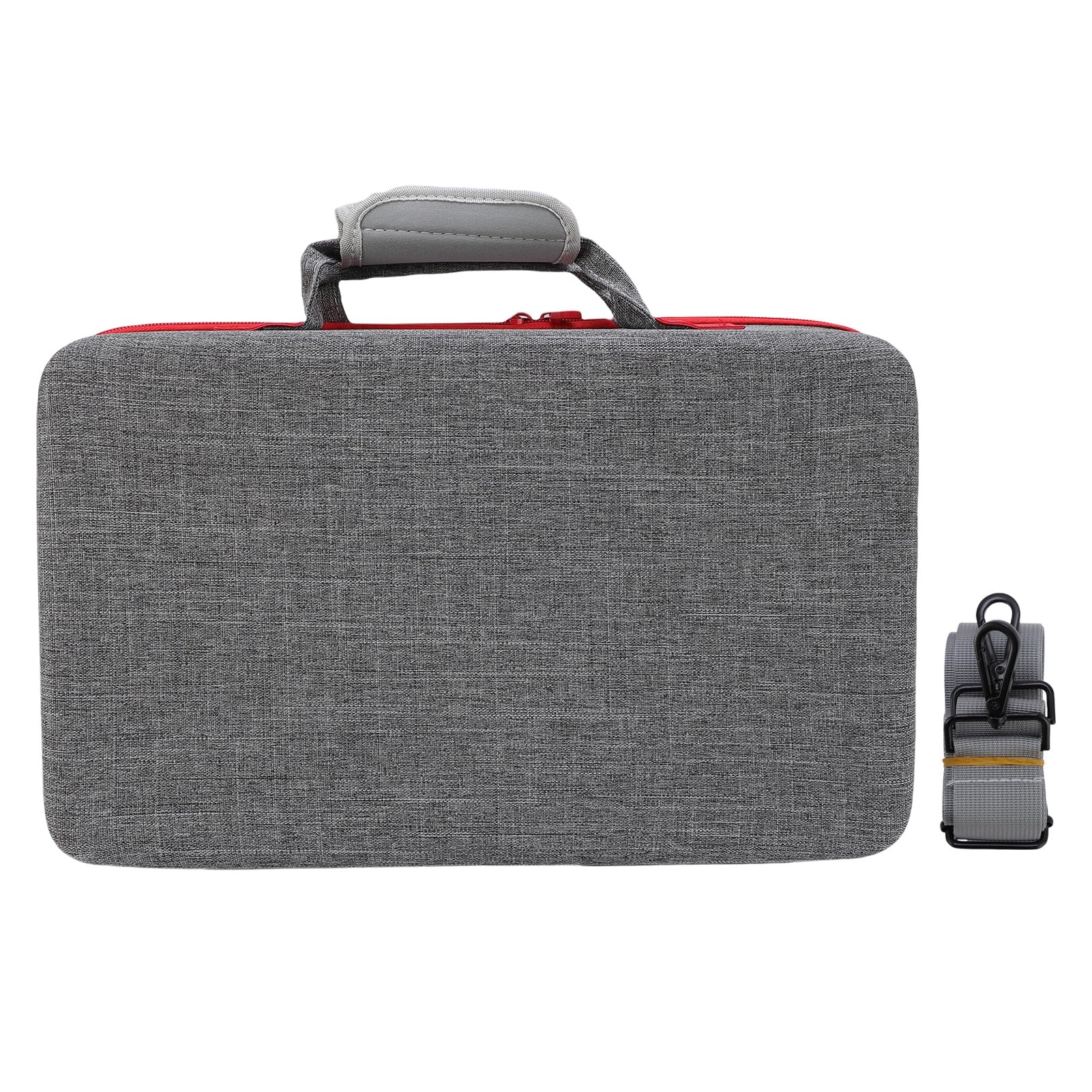Custodia Rigida per Console SLIM Custodia Rigida per Viaggi, Controller, Cuffie, Cavi USB, Nylon Impermeabile per Giocatori (GRAY)
